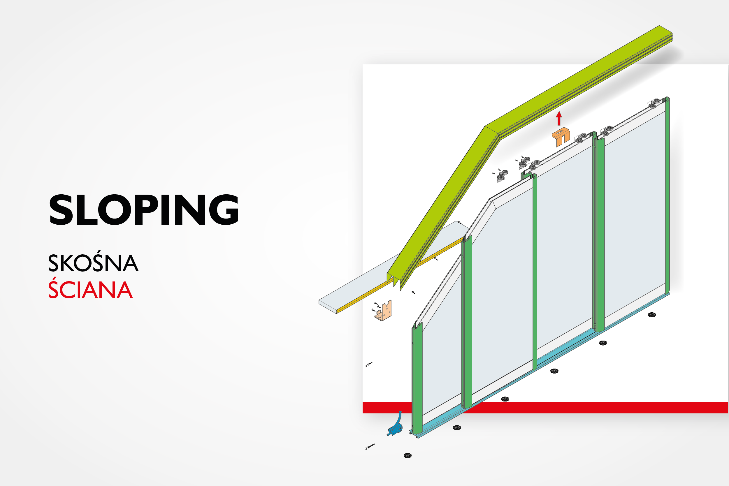 Twój sposób na skosy: Sloping, skośna ściana.