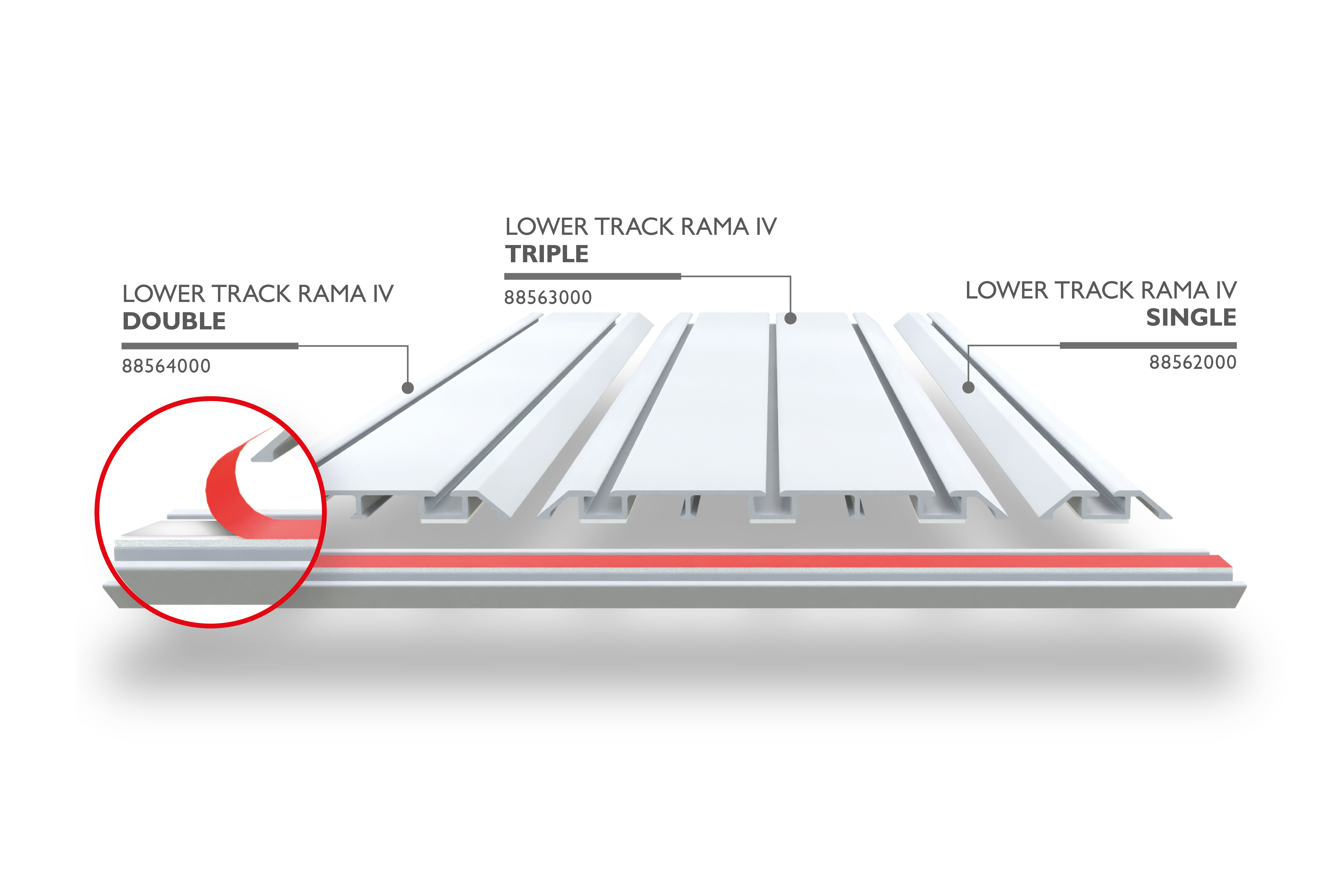 Rama IV track with double-sided tape!