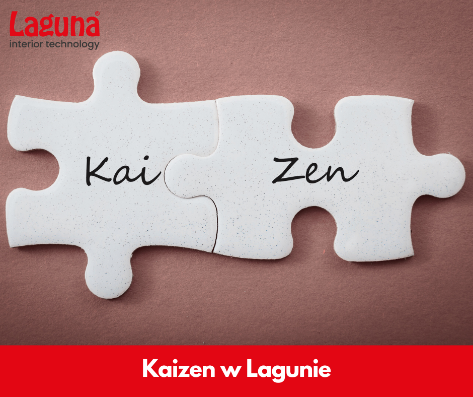 Kaizen w firmie Laguna: jak małe kroki usprawniają naszą pracę