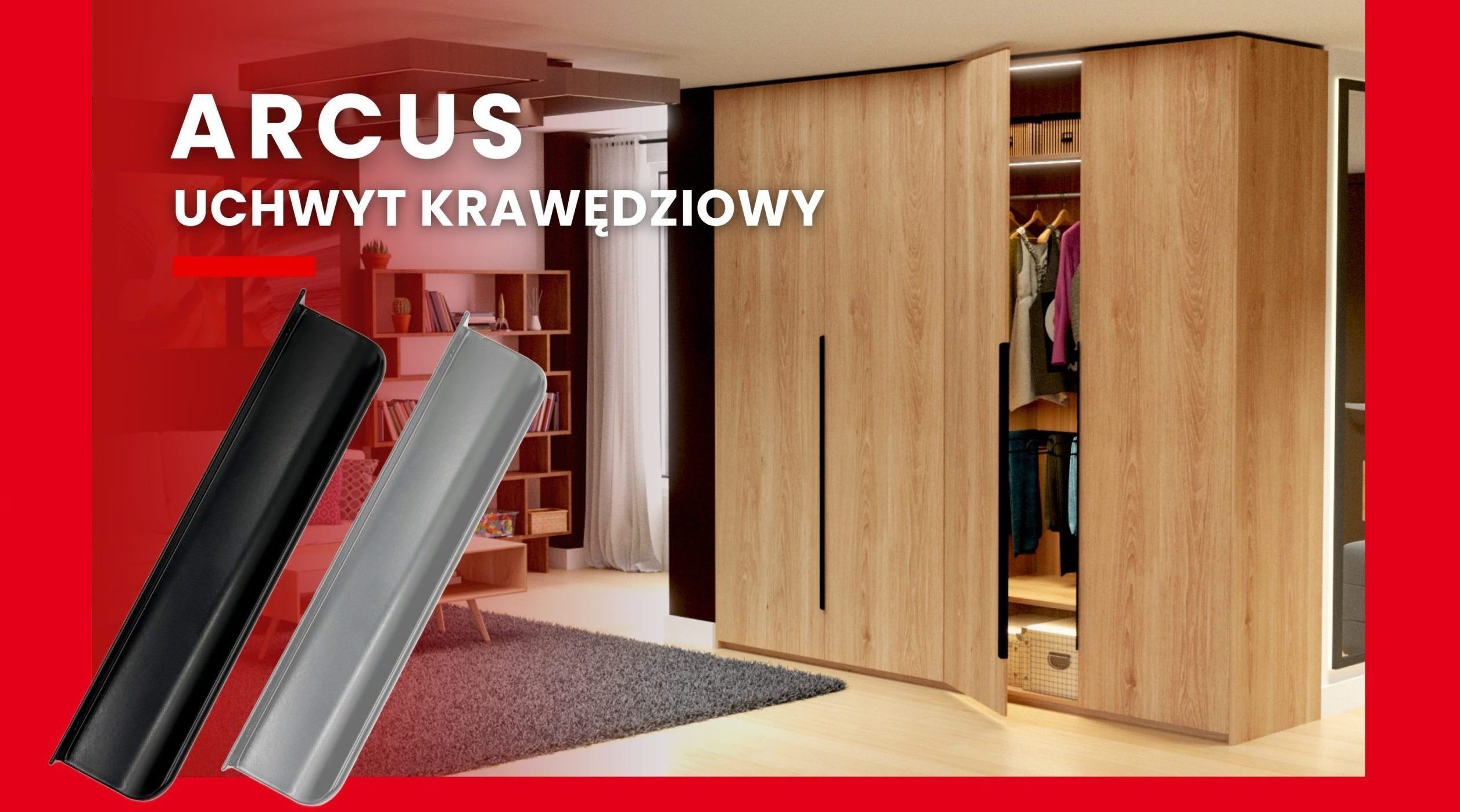 ARCUS – uchwyt krawędziowy