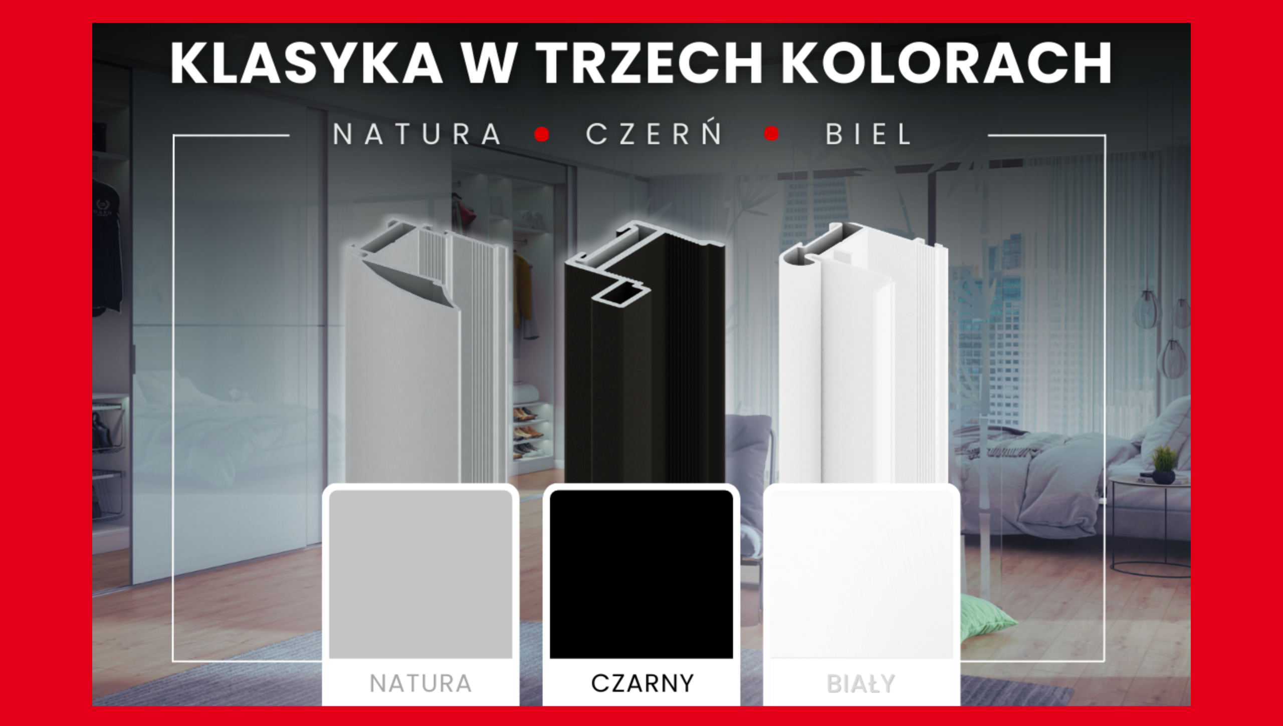 Klasyka w trzech kolorach – natura, czerń i biel